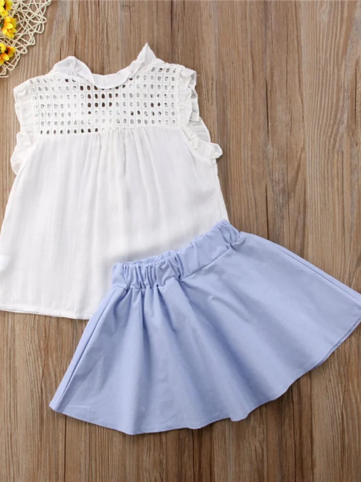 Brilliant Days Pearl Pleated Skirt Set - Image 5