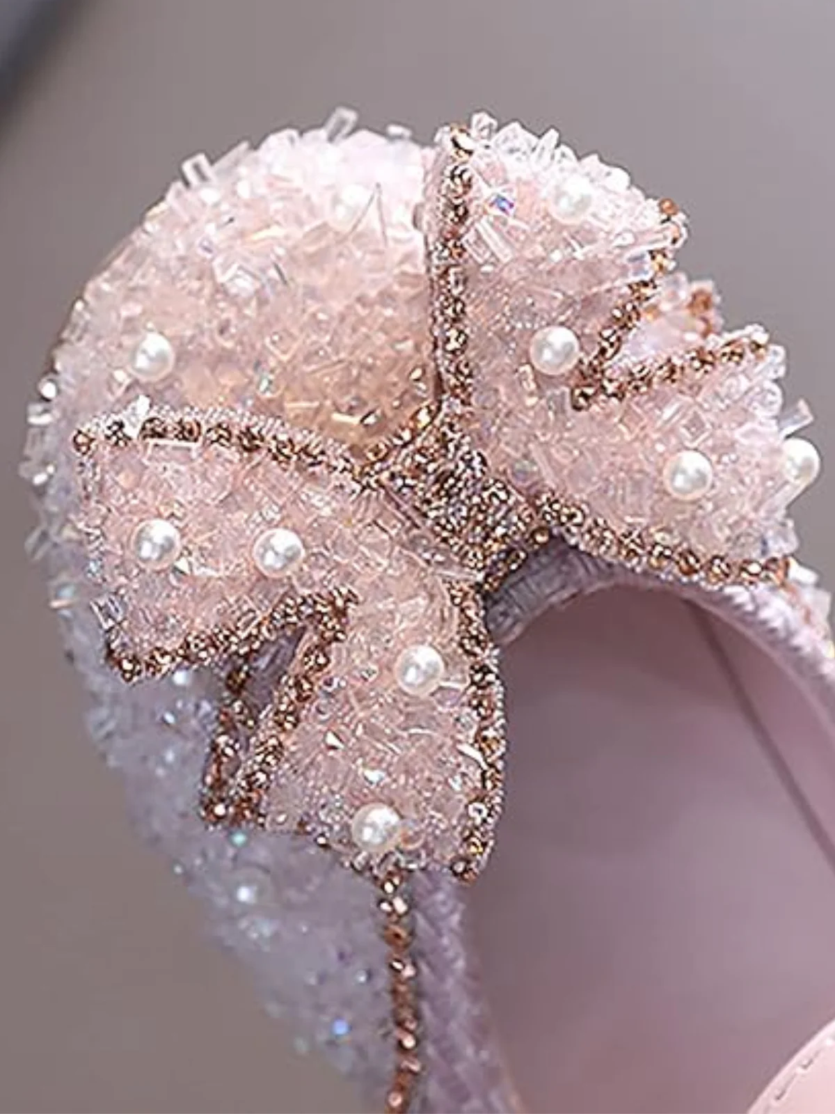 Sparkly Bow Mary Jane Shoes By Liv and Mia - Image 6