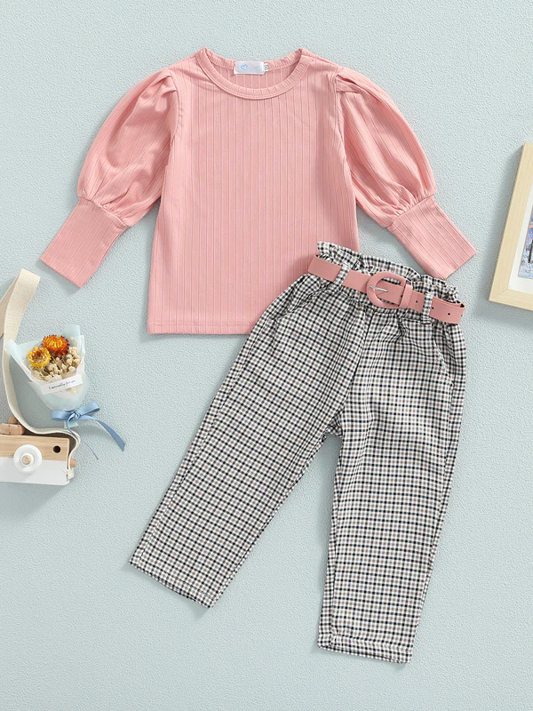 Exceptional Style Belted Pants Set - Image 3