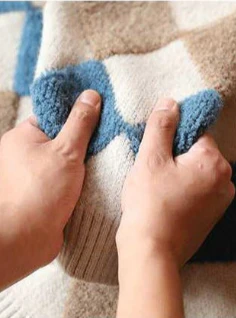 Such A Scholar Diamond Plaid Oversized Cardigan - Image 4