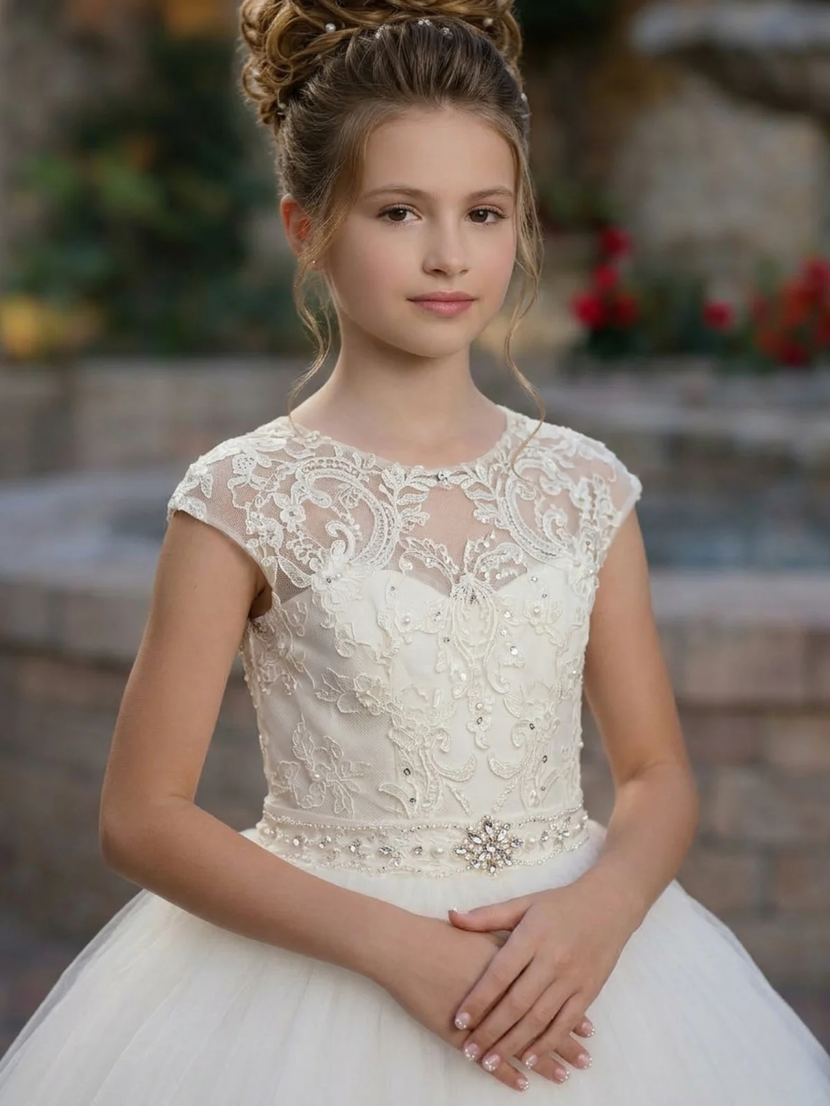 Here Comes A Dream Communion Gown - Image 3