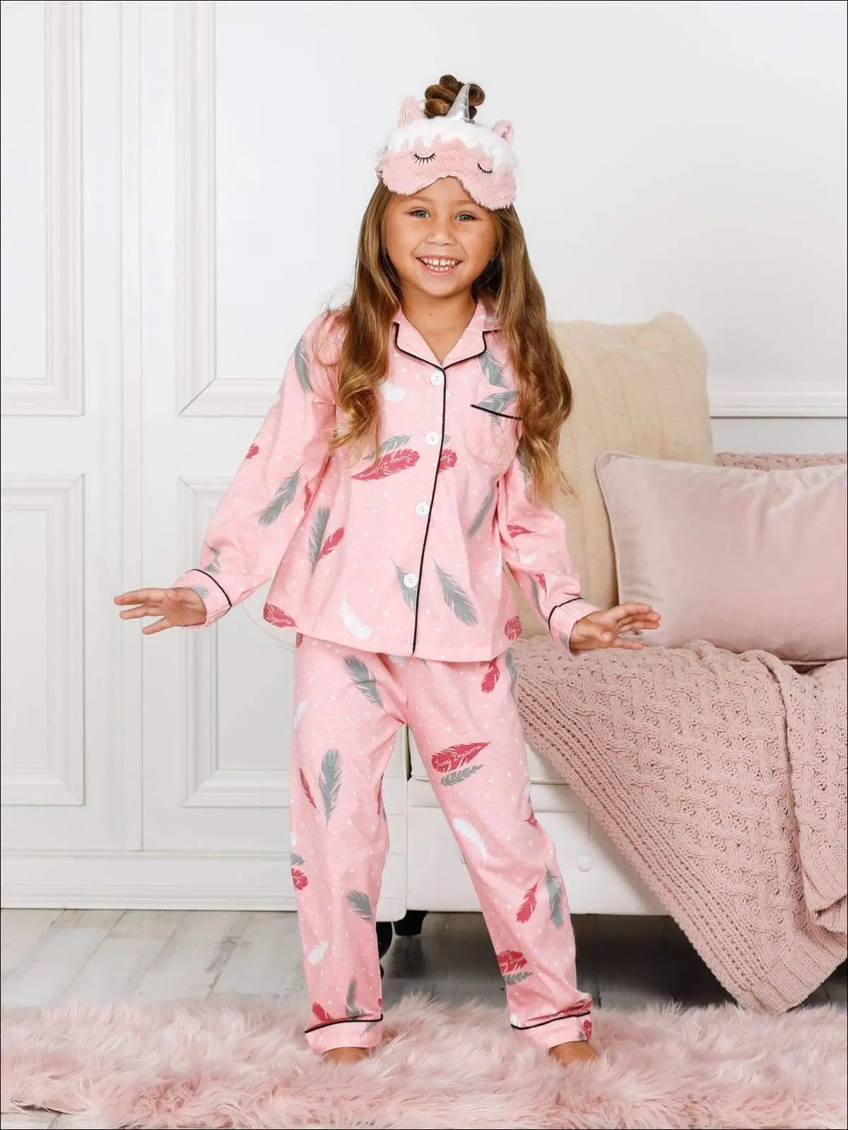 Precious Dreams Long Sleeve Pajama Set - Image 4