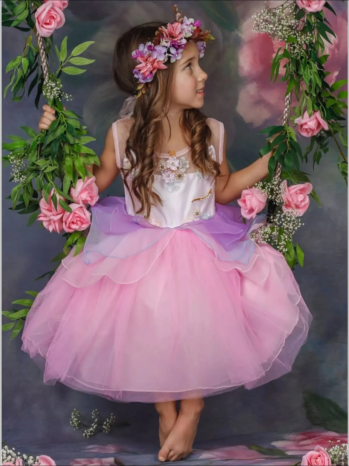 Sweet Unicorn Magic Party Tutu Dress Costume - Image 7