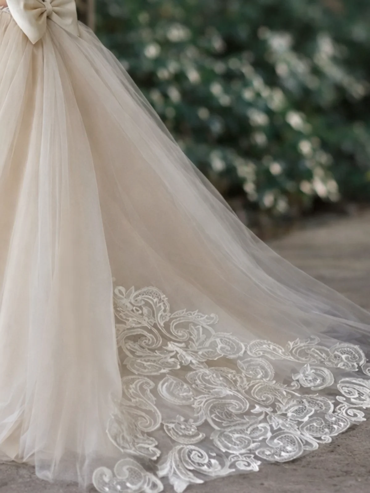 Effortless Princess Embroidered Communion Gown - Image 4