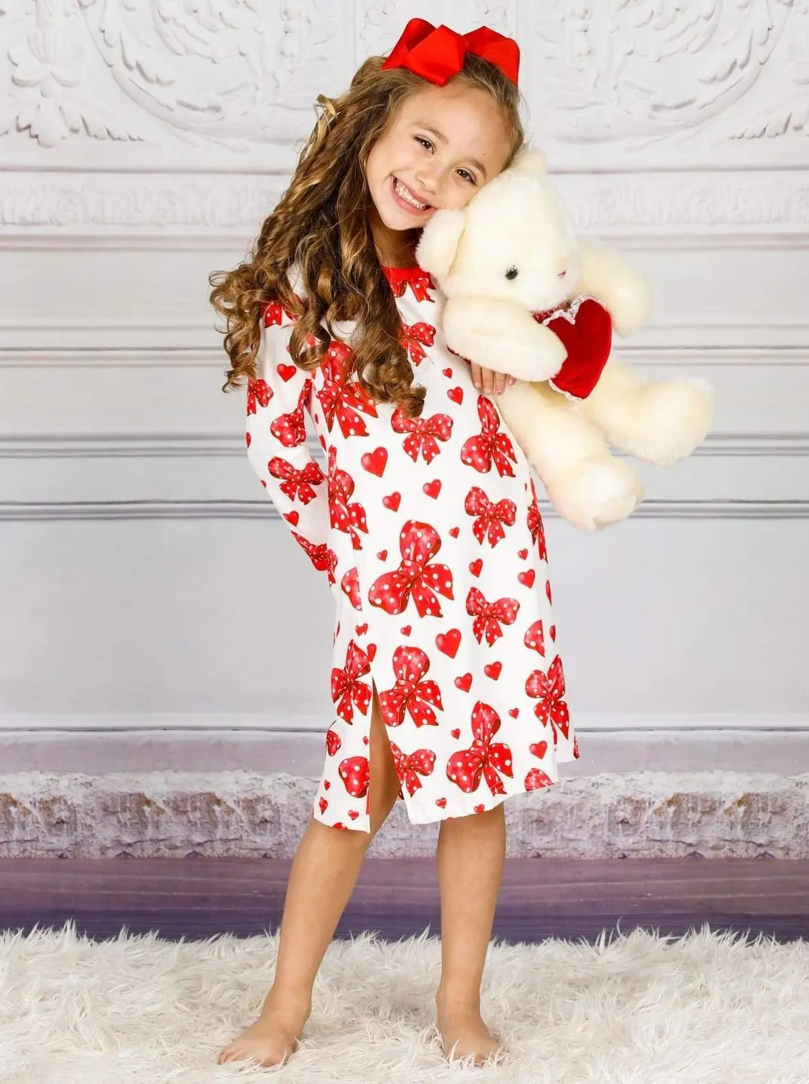 Mommy and Me Matchy-Matchy Nightgown Pajama - Image 4