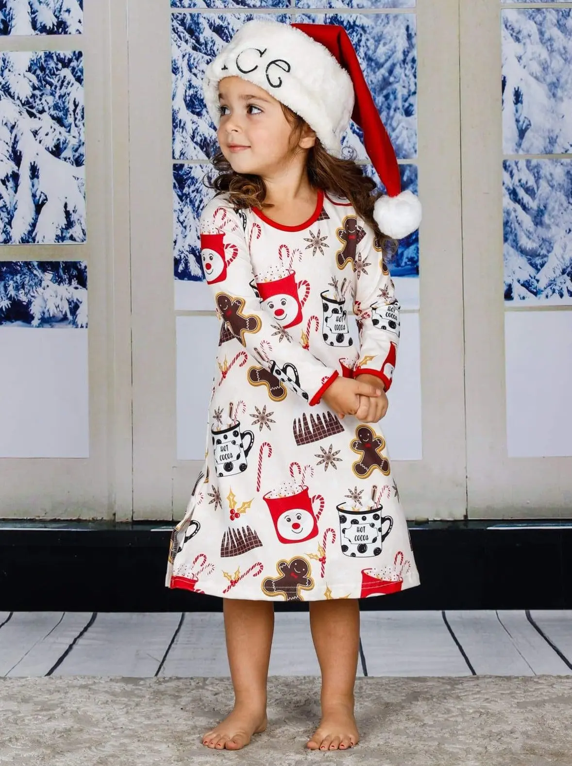 Mommy and Me Matchy-Matchy Nightgown Pajama - Image 9